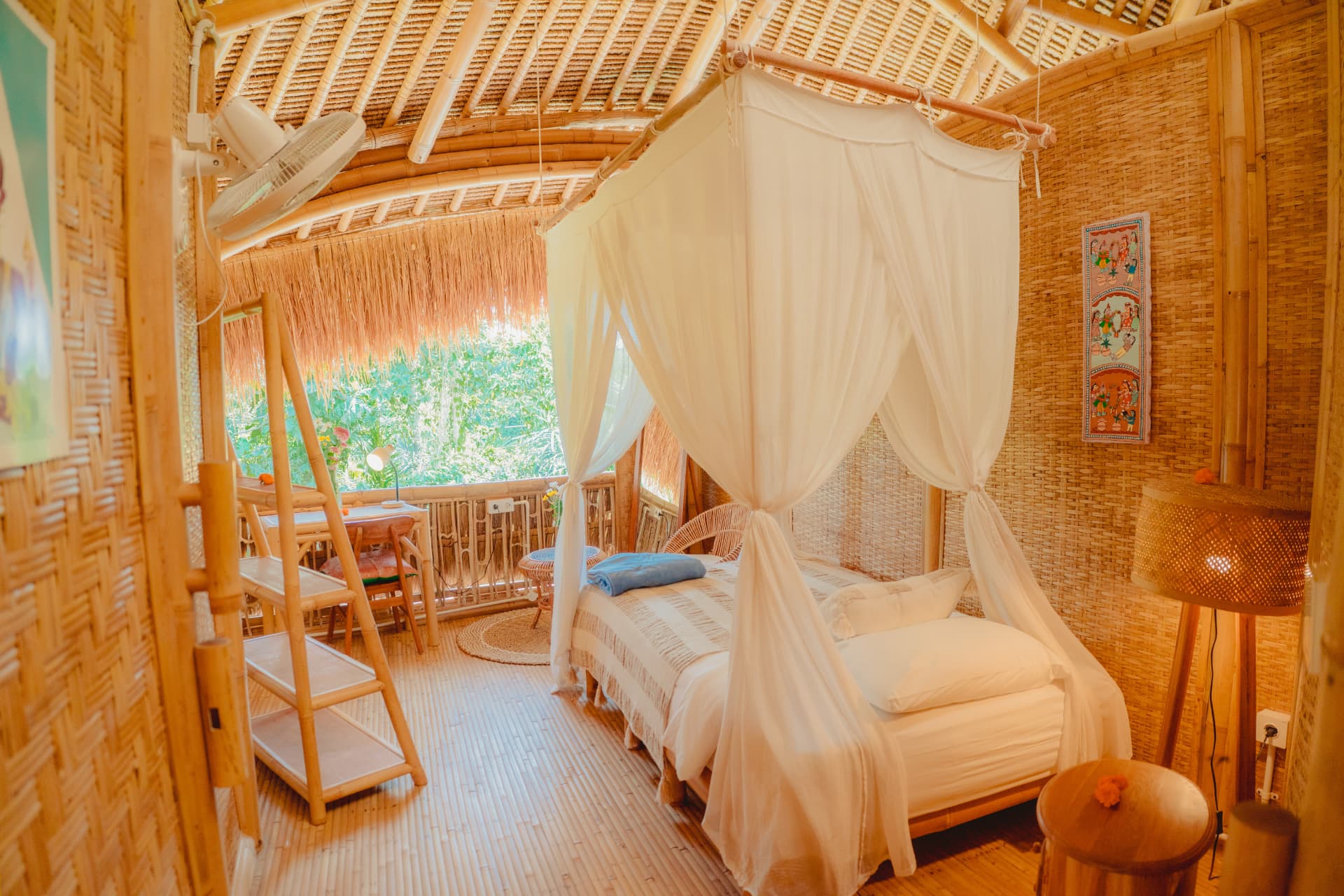 Bamboo Room at the Libera Residency villa